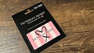Victoria's Secret Gift Card What A Nice Gift To Give