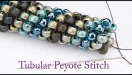 Artbeads Quick Tutorial - Tubular Peyote Stitch with Leslie Rogalski