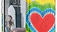 Casely iPhone XR Case | I Heart Tie Dye Case
