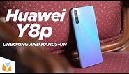 Huawei Y8p Unboxing and Hands-On