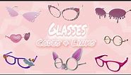 Cute 20+ Glasses Codes | Berry Avenue, Bloxburg Brookhaven in Roblox | Codes & Links