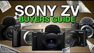 Sony ZV-1 vs ZV-E10 vs ZV-E1 vs ZV-1F vs ZV-1ii