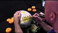 Mike Wazowski Pumpkin Carving | Disney.Pixar's Monsters University