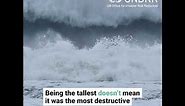 This is the highest tsunami wave ever recorded