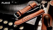 Making a HANDMADE Leather Watch Strap(Band) - leather craft, PDF
