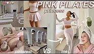 LIVING LIKE A "PINK PILATES PRINCESS" FOR THE DAY 🎀aesthetic self care, pilates classes, & wellness