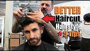 5 Tips To Get An AWESOME Haircut & Hairstyle From Your Barber! (A MUST SEE)