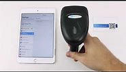 Bluetooth Barcode Scanner for iPhone iPad Android Tablet PC