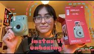 instax mini 11 camera unboxing + setup (urban outfitters exclusive!)