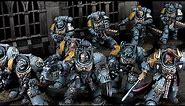 SPEED PAINTING SPACE WOLVES | SPACE MARINES | WARHAMMER 40k | LEVIATHAN | Army Painting