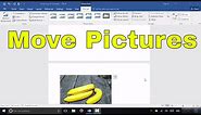 How To Move Pictures In Microsoft Word-Tutorial