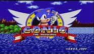 Sonic the Hedgehog (Genesis) - Title Screen [1080p HD]