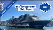 Holland America Westerdam Ship Tour