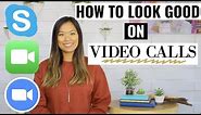 How to Look Good on Video Calls - Skype, Zoom, FaceTime | Video Interviews