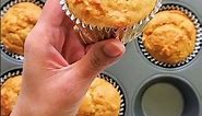 Easy Dog Cupcakes Recipe | Carrot Peanut Butter Pupcakes #shorts