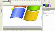 How to create windows xp logo