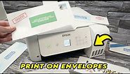 How to Print on Envelopes With Any Epson EcoTank Printer
