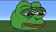 Minecraft Tutorial: How To Make Sad Pepe (Meme)