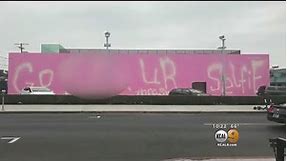 Pink Wall Back To Normal After Being Tagged With Anti-Selfie Message