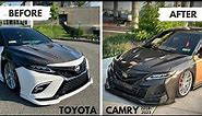 Remove & Install 2018-2024 Toyota Camry Front Bumper in 5 Minutes