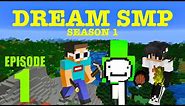 Dream SMP Ep 1 | New Beginnings (Dream SMP Day One)