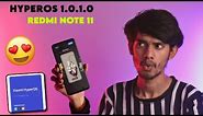 HyperOS 1.0.1.0 Update Redmi Note 11 Full Review | Redmi Note 11 HyperOS Features