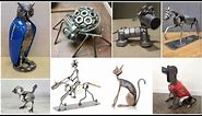 Diy Creative Scrap Metal Sculptures Ideas