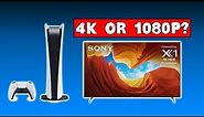 1080p HDTV vs 4K TV PS5 Gameplay | Do you need a 4K TV?