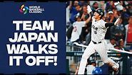 WHAT A FINISH!! Team Japan rallies in the bottom of the 9th to beat Team Mexico!