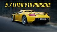 POV: Driving a Porsche Carrera GT - Pure V10 sound