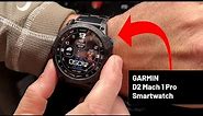 Garmin D2 Mach 1 Pro - new smartwatch for pilots (hands-on review)