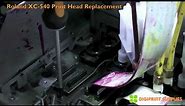 Roland XC-540 Print Head Replacement