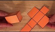 Make Your Own 3D Shapes from Nets!