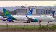 10 Evening Landings and Departures at Newark Liberty Int'l Airport