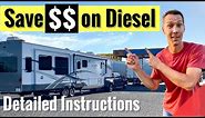 How to Use Truck Stop Pumps to Buy RV Diesel | TSD Logistics