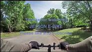 Jetson atlas folding fat tire electric bike test ride