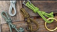 Quick and Simple Paracord Carabiner Keychain Tutorial
