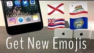 Get New Emojis - States Flags