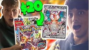 Pokemon Card Booster Box we bought for $20! || Is it worth your money?