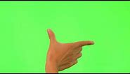 Green Screen | Hand Gesture | Zoom In Zoom Out | 4K No Copyright