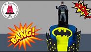 3D Gotham City Batman Birthday Cake - How To With The Icing Artist