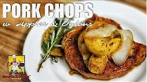 Pork Chops with Apples and Onions | Pork Chop Recipes