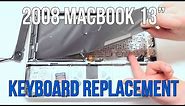 Macbook Keyboard Replacement 2008 Unibody A1278 Apple Dollars #1