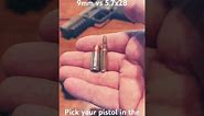 5.7 vs 9mm FN Five-seveN and Glock 19 #edc #gun #gear #pistol #9mm #coldwar