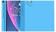 Vooii Compatible with iPhone XR Case, Upgraded Liquid Silicone with [Square Edges] [Camera Protection] [Soft Anti-Scratch Microfiber Lining] Phone Case for iPhone 10 XR 6.1 inch - Blue