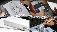 Unboxing Ipad 9th Generation + Apple Pencil ✏️| Procreate Digital art