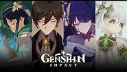 All Archon Character Demo Japanese Version - Genshin Impact