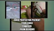 How to Apply Spiral Cord Protector on Cable Charger || personalized || DIY