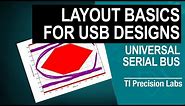 Layout basics for USB designs