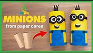 Make Minions from Paper Cores | Recycle Craft